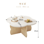 Casaconer | テーブル・おしゃれ・モダン・ナチュラル・北欧・韓国風・リビングテーブル・収納・リビング・幅92