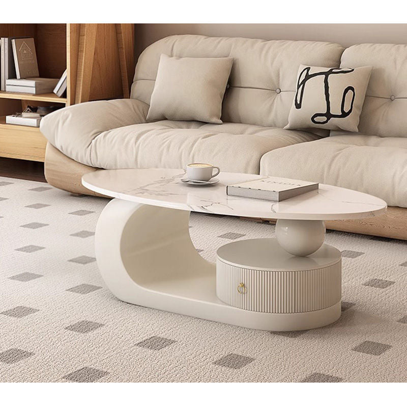 Casaconer | センターテーブル・セラミック・おしゃれ・モダン・北欧・韓国風・リビングテーブル・収納・リビング