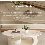 Casaconer | センターテーブル・セラミック・おしゃれ・モダン・北欧・韓国風・リビングテーブル・収納・リビング