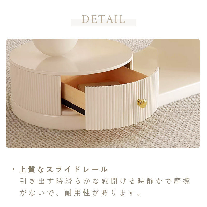 Casaconer | センターテーブル・セラミック・おしゃれ・モダン・北欧・韓国風・リビングテーブル・収納・リビング