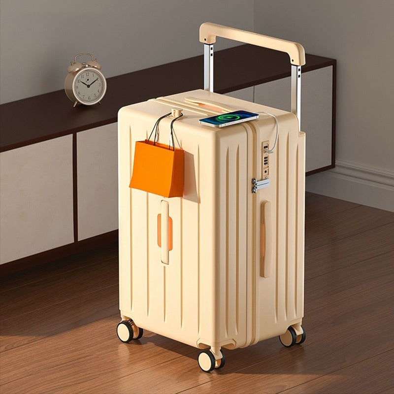 Casaconer | スーツケース・キャリーケース・軽量・静音キャスター・ダブルファスナー・大容量・旅行・出張