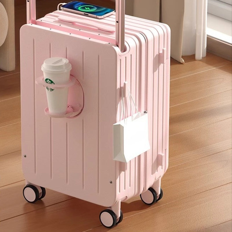 Casaconer | スーツケース・キャリーケース・軽量・静音キャスター・ダブルファスナー・大容量・旅行・出張