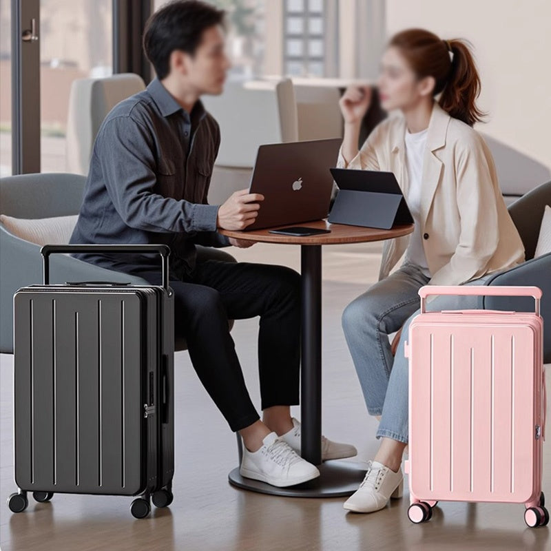 Casaconer | スーツケース・キャリーケース・軽量・静音キャスター・ダブルファスナー・大容量・旅行・出張