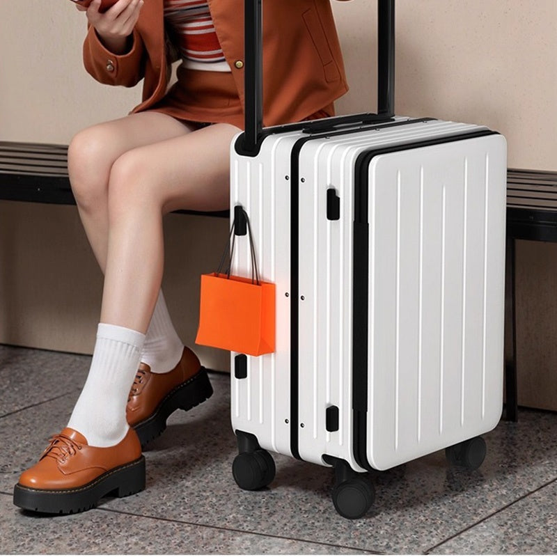 Casaconer | スーツケース・キャリーケース・軽量・静音キャスター・ダブルファスナー・大容量・旅行・出張