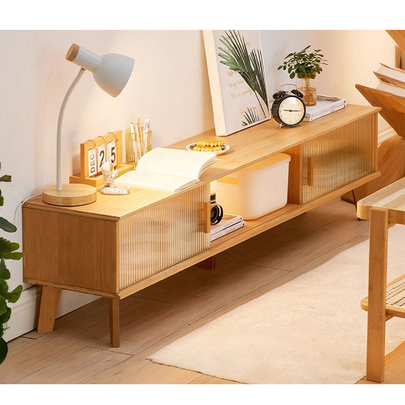 Casaconer | テレビボード・竹・ラタン・竹製・ナチュラル・北欧・収納付き・扉収納・160