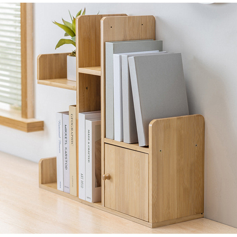 Casaconer | キャビネットキューブシェルフ・ボックスシェルフ・キューブボックス・ミニ・収納・ルーター・Sサイズ・竹製・本棚・什器・収納ボックス・棚・男前インテリア・ブックシェルフ・文庫本・文芸書・新書・冷蔵庫・CD・DVD・BD・ナチュラル・本棚