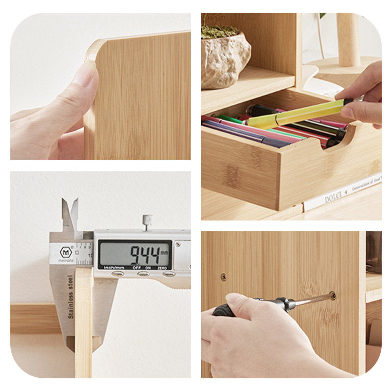 Casaconer | キャビネットキューブシェルフ・ボックスシェルフ・キューブボックス・ミニ・収納・ルーター・Sサイズ・竹製・本棚・什器・収納ボックス・棚・男前インテリア・ブックシェルフ・文庫本・文芸書・新書・冷蔵庫・CD・DVD・BD・ナチュラル・本棚