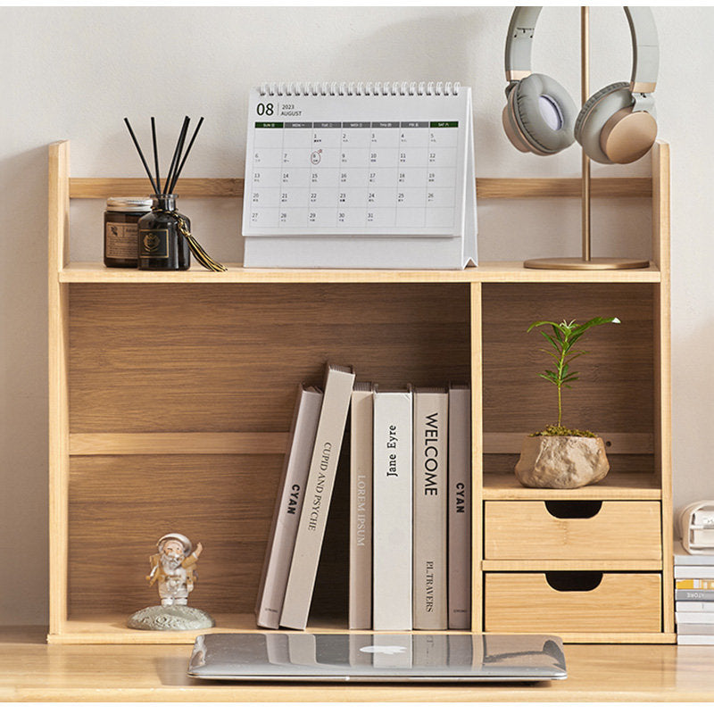 Casaconer | キャビネットキューブシェルフ・ボックスシェルフ・キューブボックス・ミニ・収納・ルーター・Sサイズ・竹製・本棚・什器・収納ボックス・棚・男前インテリア・ブックシェルフ・文庫本・文芸書・新書・冷蔵庫・CD・DVD・BD・ナチュラル・本棚