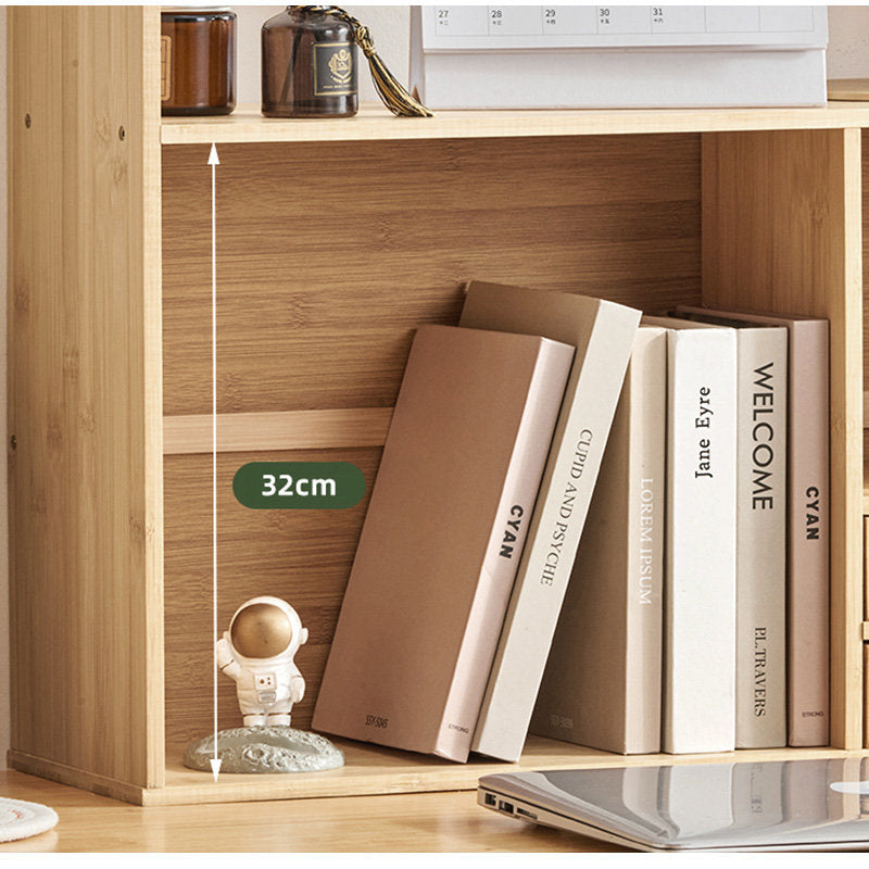 Casaconer | キャビネットキューブシェルフ・ボックスシェルフ・キューブボックス・ミニ・収納・ルーター・Sサイズ・竹製・本棚・什器・収納ボックス・棚・男前インテリア・ブックシェルフ・文庫本・文芸書・新書・冷蔵庫・CD・DVD・BD・ナチュラル・本棚