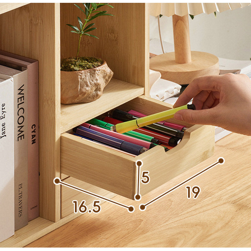 Casaconer | キャビネットキューブシェルフ・ボックスシェルフ・キューブボックス・ミニ・収納・ルーター・Sサイズ・竹製・本棚・什器・収納ボックス・棚・男前インテリア・ブックシェルフ・文庫本・文芸書・新書・冷蔵庫・CD・DVD・BD・ナチュラル・本棚