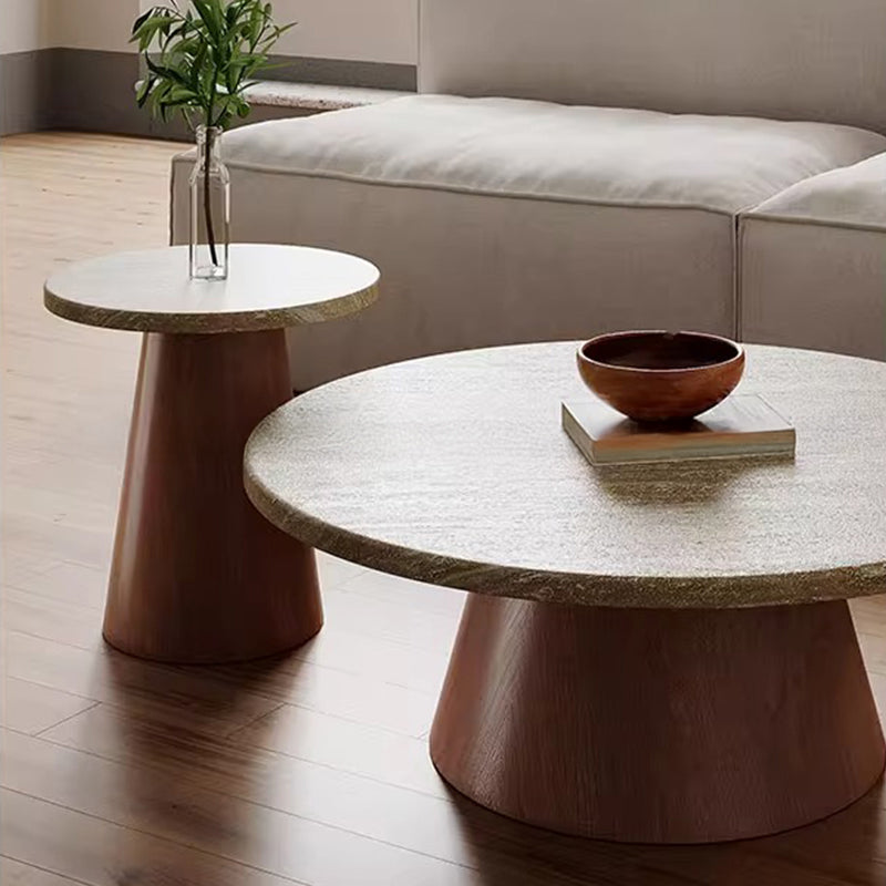 Casaconer | センターテーブル・ローテーブル・丸型・2個セット・北欧風・おしゃれ・リビング