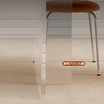 Casaconer | 無垢材ダイニングテーブル・透明アクリル脚・2人/4人/6人/8人人掛け・おしゃれ