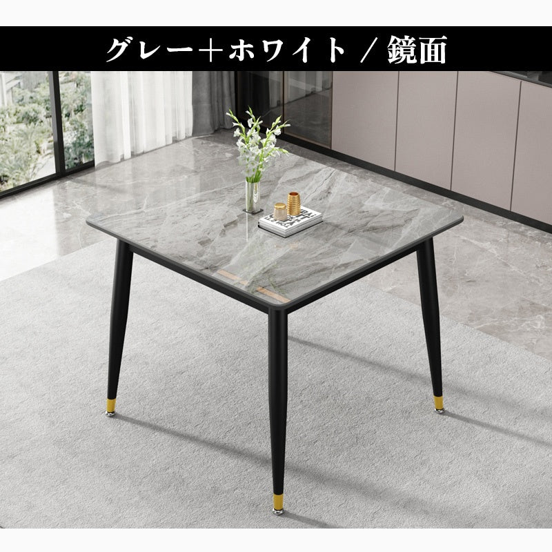 Casaconer | ダイニングテーブル・セラミック天板・おしゃれ・モダン・幅60・幅80・2人掛け
