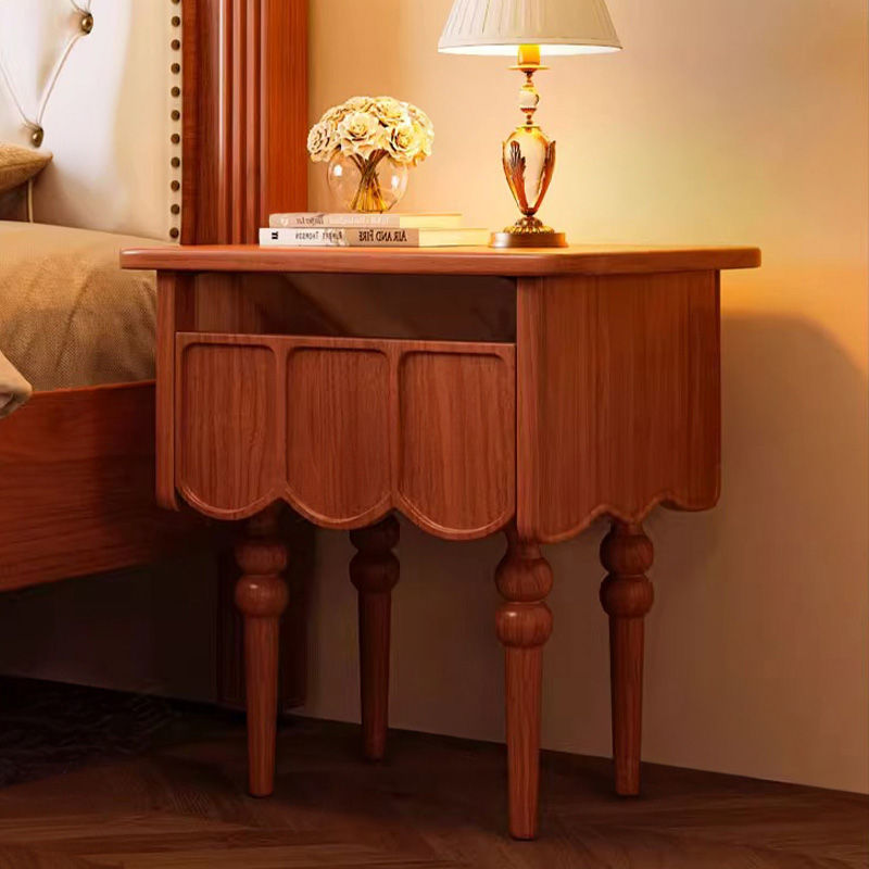 Casaconer | ナイトテーブル・おしゃれ・木製ナイトテーブル・寝室・収納・サイドテーブル・ミニテーブル・ベッドサイドチェスト