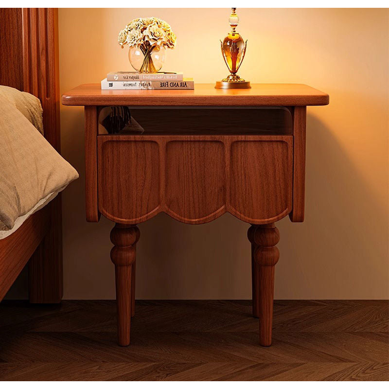 Casaconer | ナイトテーブル・おしゃれ・木製ナイトテーブル・寝室・収納・サイドテーブル・ミニテーブル・ベッドサイドチェスト