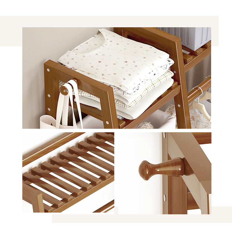 Casaconer | ハンガーラック・寝室・玄関・リビング・収納・幅86・奥行40・高さ160・3段