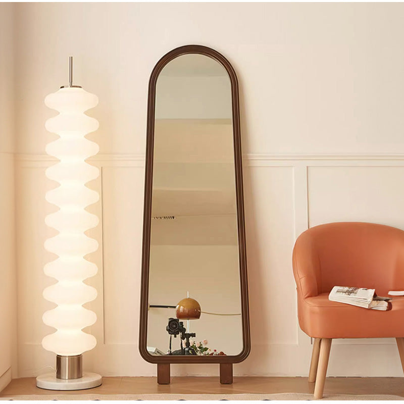 全身鏡,スタンドミラー,ミラー,姿見,大型,おしゃれ,韓国風,玄関,リビング,天然木,一人暮ら,ナチュラル,胡桃色