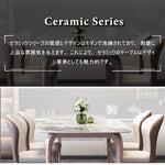 ダイニングテーブル,2人掛け,4人掛け,6人掛け,食卓,食事テーブル,セラミック,ライトリュクス,鏡面,おしゃれ,セラミックシリーズ