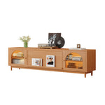 Casaconer | テレビ台・木製・天然木・おしゃれ・モダン・北欧・韓国・ナチュラル・リビング収納・収納・収納棚・リビング・180・奥行き40