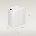 SMARTOWNER | 自動開閉センサー式ゴミ箱 15L スライドシャッター付き 7日内出荷