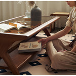 Casaconer | センターテーブル・ラタン・ナチュラル・北欧・シンプル・リビングテーブル・リビング