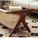 Casaconer | センターテーブル・ラタン・ナチュラル・北欧・シンプル・リビングテーブル・リビング