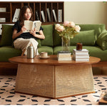 Casaconer | センターテーブル・ラタン・ナチュラル・北欧・シンプル・リビングテーブル・リビング