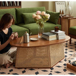 Casaconer | センターテーブル・ラタン・ナチュラル・北欧・シンプル・リビングテーブル・リビング
