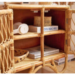 Casaconer | 収納棚・ラタン・ラタン調・おしゃれ・北欧・ナチュラル・収納・リビングボード・幅60・奥行36