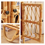 Casaconer | 収納棚・ラタン・ラタン調・おしゃれ・北欧・ナチュラル・収納・リビングボード・幅60・奥行36