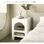 サイドテーブル,ナイトテーブル,ディスプレイ,収納,リビング,寝室,ベッドルーム,北欧風,おしゃれ,キュート