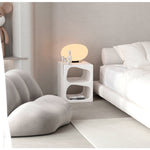 サイドテーブル,ナイトテーブル,ディスプレイ,収納,リビング,寝室,ベッドルーム,北欧風,モダン,かわいい