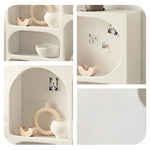 Casaconer | 完成品・オープンラック・白・スリム・大容量・オープンラック・a4ラック・棚・ディスプレイラック・収納棚・リビングボード・本棚・キャビネット・高さ120・オープン・シェルフ・キッチンラック・北欧・収納・北欧風・ラック・マガジンラック・ホワイト・韓国風