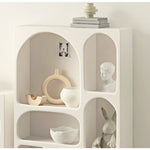 Casaconer | 完成品・オープンラック・白・スリム・大容量・オープンラック・a4ラック・棚・ディスプレイラック・収納棚・リビングボード・本棚・キャビネット・高さ120・オープン・シェルフ・キッチンラック・北欧・収納・北欧風・ラック・マガジンラック・ホワイト・韓国風