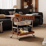 Casaconer | ダイニングテーブル・折りたたみ・収納付き・キャスター付き・作業台・バタフライテーブル・折り畳みテーブル・多機能テーブル・ワークデスク