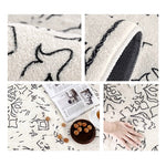 Casaconer | カーペット・厚手・洗えるラグ・滑り止め付・床暖房・北欧・シンプル・160×230・200×300