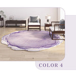 Casaconer | カーペット・2畳・オールシーズン・洋室・洋風・厚手・ラグ・ラグマット・オールシーズン・洗えるラグ・滑り止め付・絨毯・高級・洗濯・ウォッシャブル・床暖房・北欧・西海岸・シンプル・厚み・直径100・160・200