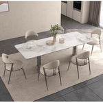 ダイニングテーブル,2人掛け,4人掛け,6人掛け,食卓,食事テーブル,ライトリュクス,セラミック,シンプル,韓国風