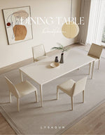 Casaconer | セラミック・ダイニングテーブル・6人・180・160・140・6人掛け・テーブル・4人・ホワイト
