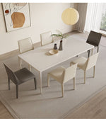 Casaconer | セラミック・ダイニングテーブル・6人・180・160・140・6人掛け・テーブル・4人・ホワイト