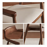 Casaconer | ダイニングチェア・天然木・レザー・木製・北欧・おしゃれ・ナチュラル・韓国風・ダイニング・ダイニングチェアー・4脚セット・2脚セット