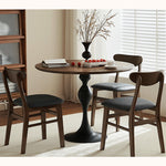 Casaconer | テーブル・丸・カフェテーブル・80cm・100cm・ダイニングテーブル・丸テーブル・2人・4人掛け用・木製・無垢