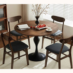 Casaconer | テーブル・丸・カフェテーブル・80cm・100cm・ダイニングテーブル・丸テーブル・2人・4人掛け用・木製・無垢