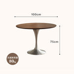 Casaconer | ダイニングテーブル・丸テーブル・円形・丸・カフェテーブル・円型・80cm・100cm・120cm・2人・3人・4人掛け・北欧・木製・天然木・無垢