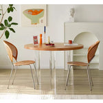 Casaconer | 丸ダイニングテーブル・天然木・おしゃれ・北欧・カフェ風・アンティーク風・4人掛け用・6人掛け用