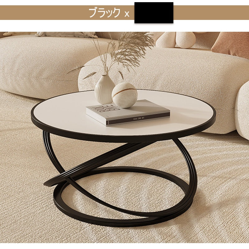 センターテーブル・セラミック・おしゃれ・北欧・ナチュラル・シンプル・韓国インテリア・一人暮らし・高さ45