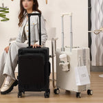 Casaconer | スーツケース・キャリーケース・軽量・静音キャスター・ダブルファスナー・大容量・旅行・出張