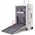 Casaconer | スーツケース・キャリーケース・軽量・静音キャスター・ダブルファスナー・大容量・旅行・出張