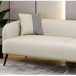 ソファ,2人掛け,3人掛け,ェイクレザー,ソファー,モダン,韓国風,広い座面