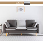 ソファ,2人掛け,3人掛け,ファブリック,ソファー,北欧,リビング,おすすめ,カラー,グレー,ダークグレー